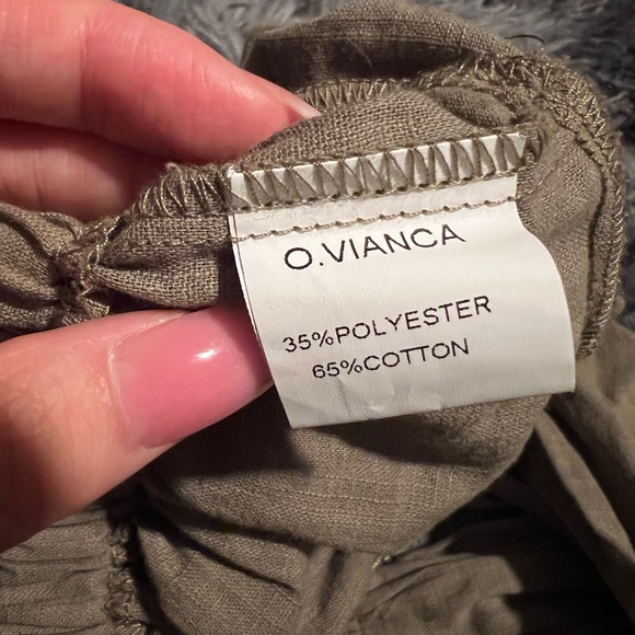 Nikxie Los Angeles Crop Top - Olive - Picture 2 of 4